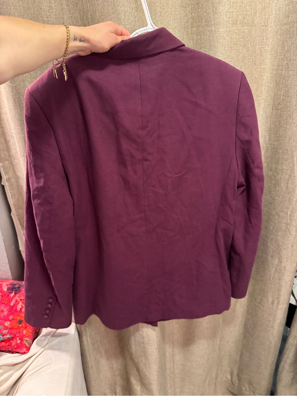 FARM Rio Plum Two-Button Blazer - Picture 9 of 9